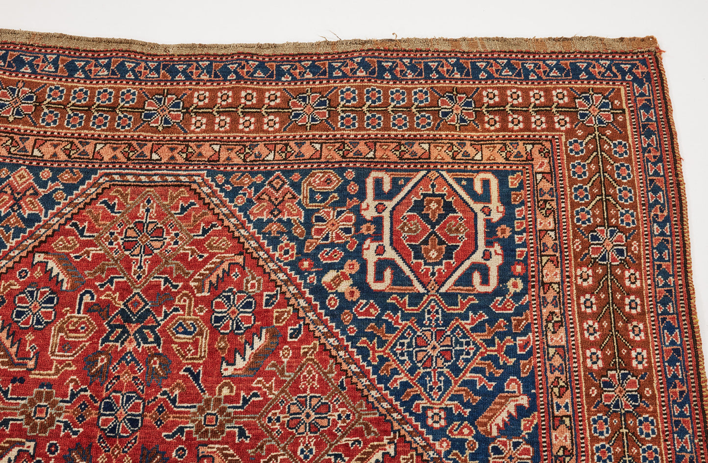 Antique Persian Gashgahi nomadic carpet. Size 151 x 261 cm. In mint condition!