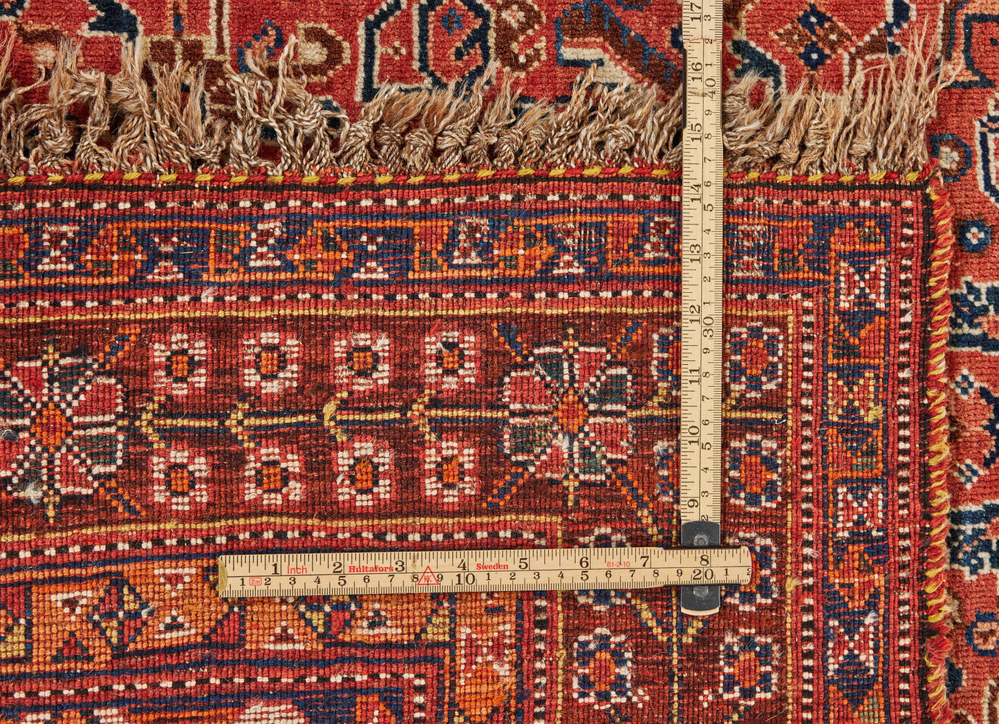 Antique Persian Gashgahi nomadic carpet. Size 151 x 261 cm. In mint condition!