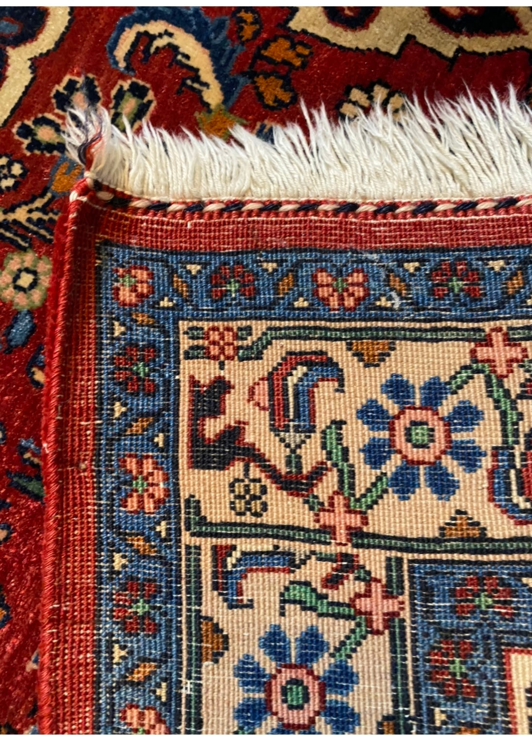 A Semianique Persian Bidjar carpet of the absolute highest quality, ca 111 x 179 cm
