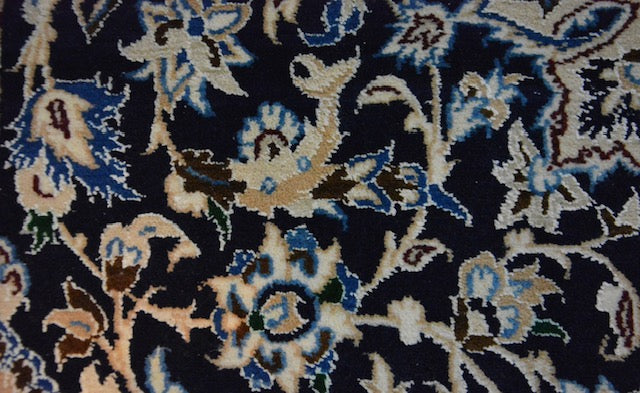Persian exclusive handmade Nain carpet, size: 126 x 204 cm