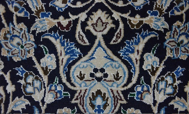 Persian exclusive handmade Nain carpet, size: 126 x 204 cm