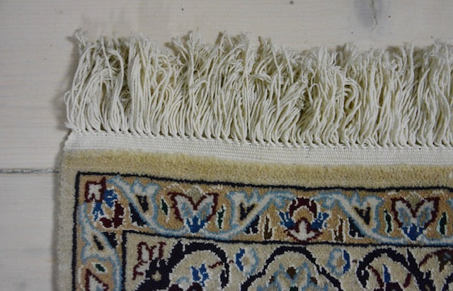 Persian exclusive handmade Nain carpet, size: 126 x 204 cm