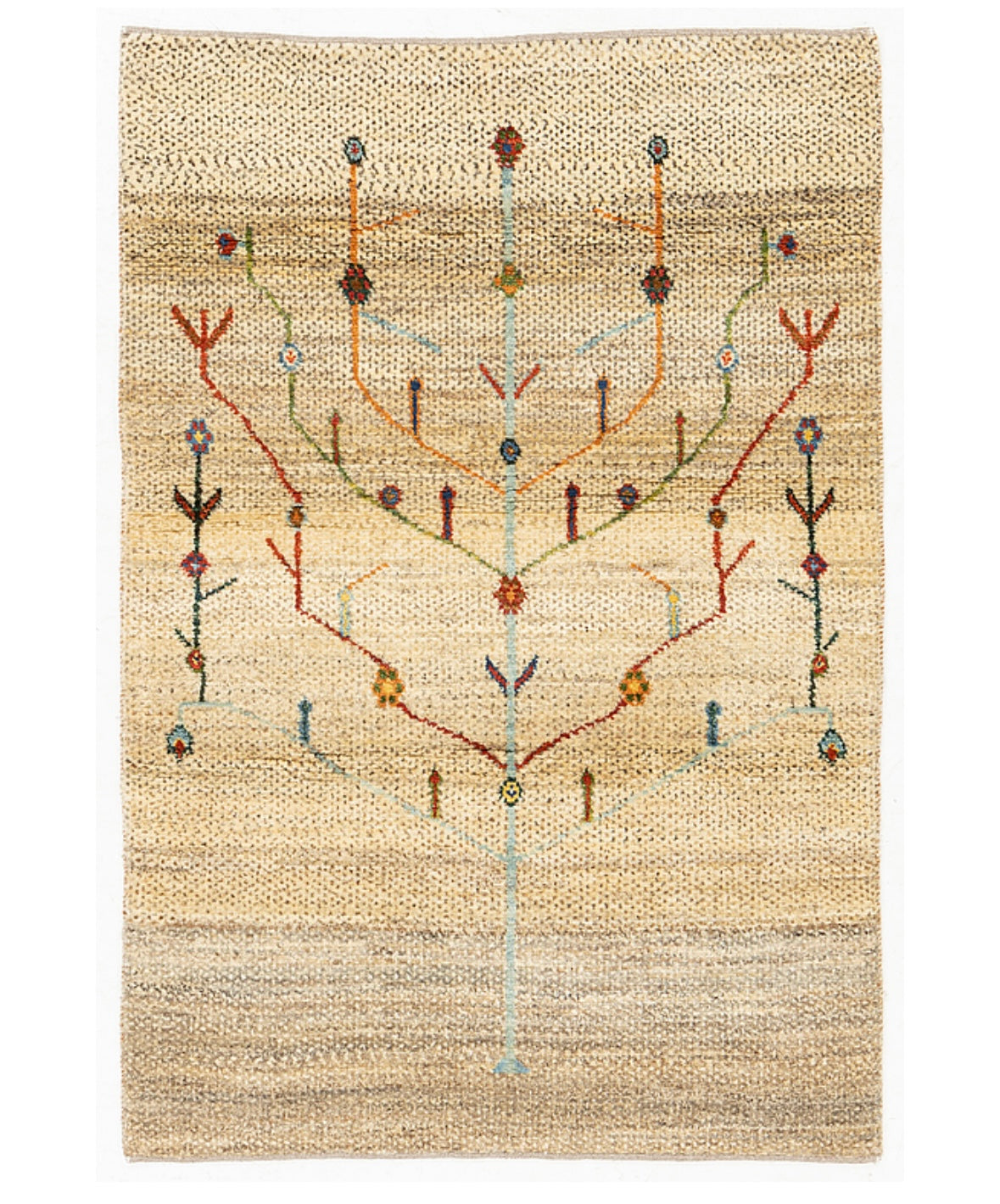 Brand new Gashagai nomadic carpet with amazing colors, and of the higest quality. Size about 100 x 150 cm