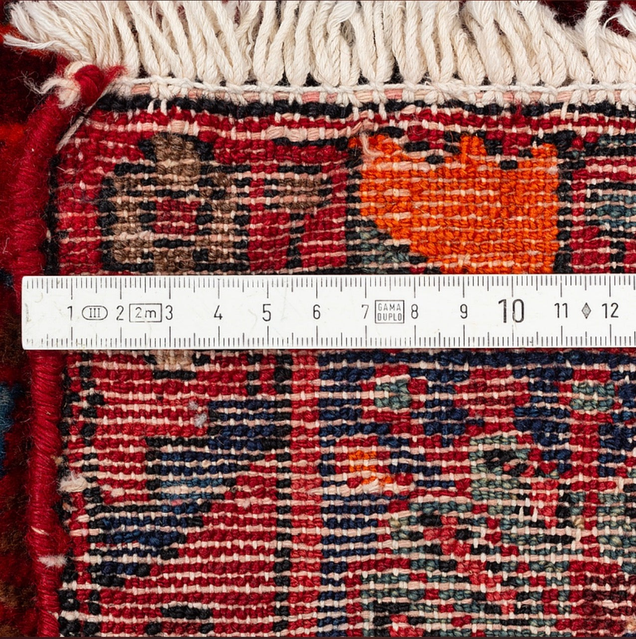 Nahavand Persian handmade carpet with a wounderful color setting, in mint condition, size 148 x 198 cm!