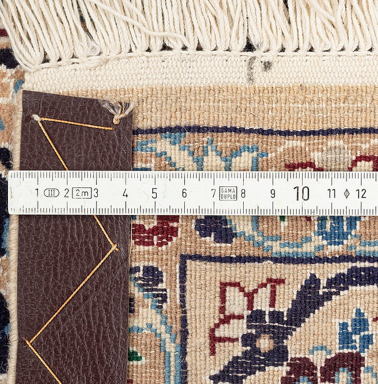 Persian exclusive handmade Nain carpet, size: 126 x 204 cm